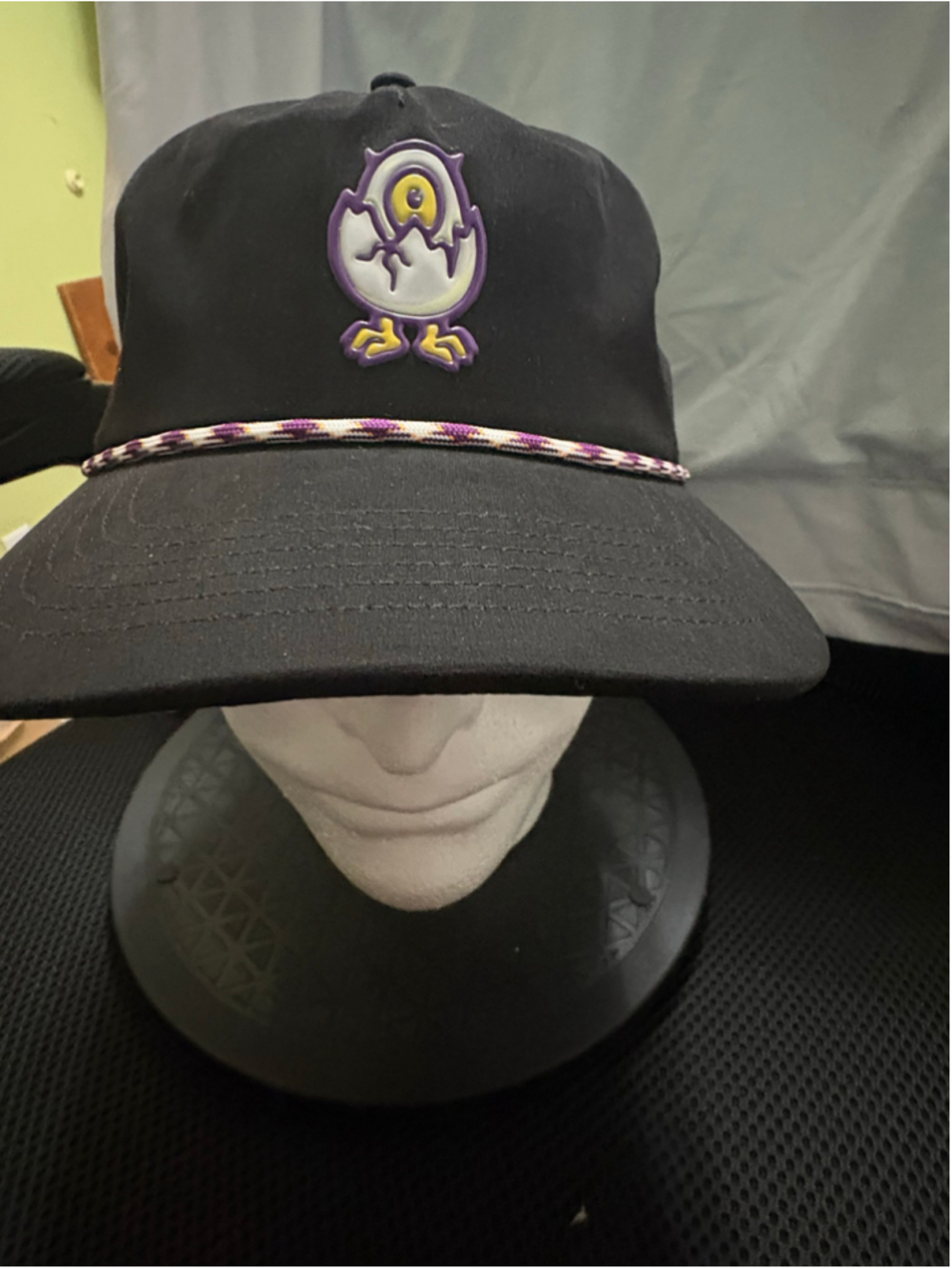 Men's Waggle Drekker Brewing Company Hat One Size Black Purple